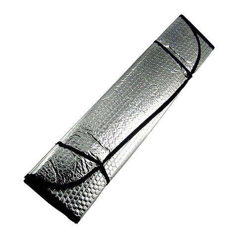 El-Nile Large Windscreen Sun Shade for Car - Silver