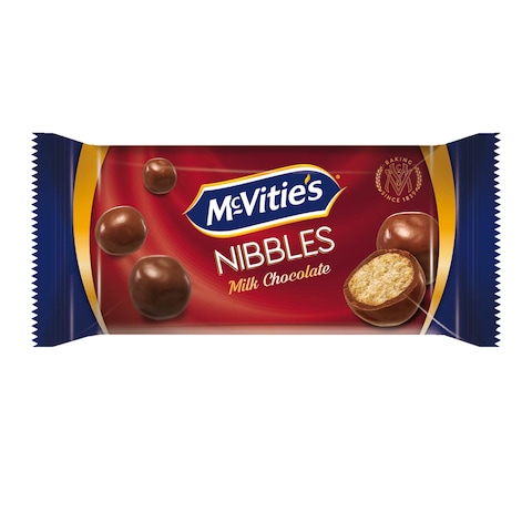 McVitie&#39;s Digestive Nibbles Milk Chocolate - 37 gram