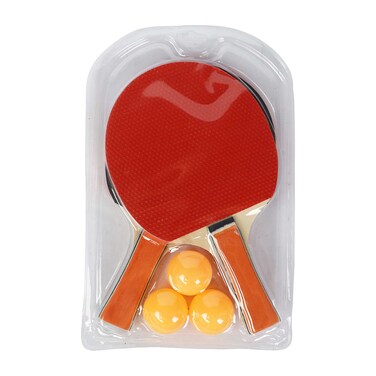 Double Table Tennis Racket + 3 Balls