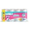 White Bubble Toilet Paper - 8 Rolls