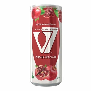 V7 Sparkling Drink Pomegranate Flavor - 300ml