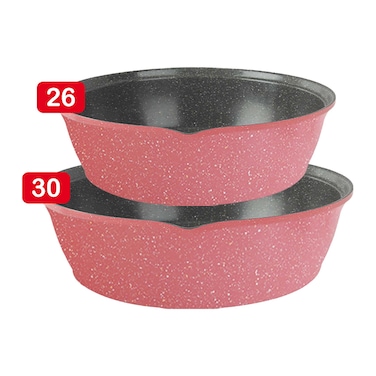 ماستر جرانيت طقم صواني فرن - قطعتين