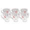 Blinkmax Glass Cup Set - 260 ml - 6 Pieces - KTZB21