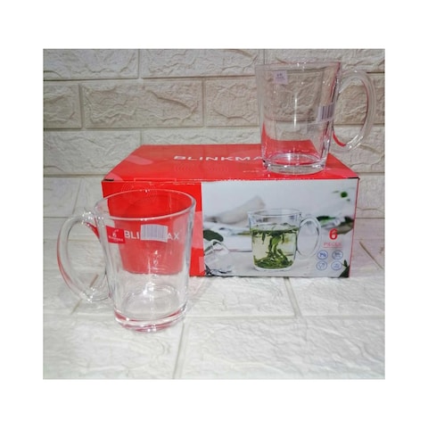 Blink Max Glass Mug Set - 6 Pieces - B50