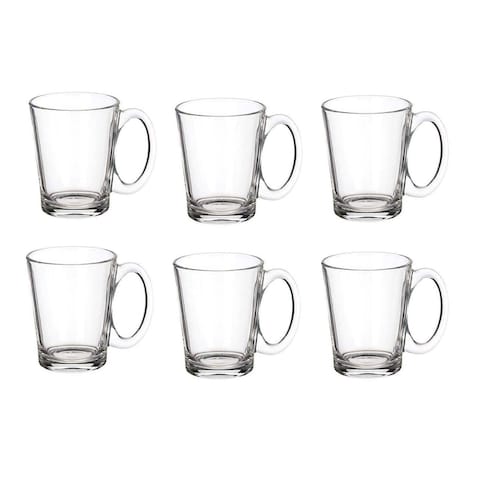 Blink Max Glass Mug Set - 6 Pieces - B50