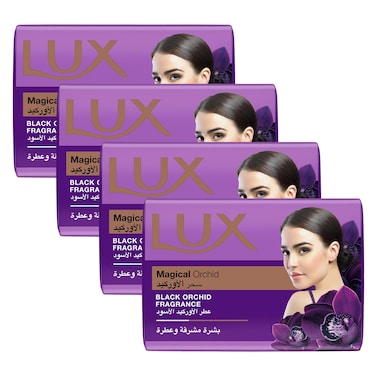 لوكس صابون سحر الأوركيد - 165جرام - 4 قطع