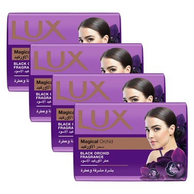 لوكس صابون سحر الأوركيد - 165جرام - 4 قطع