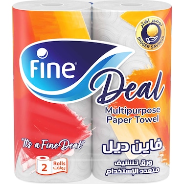 Fine Deal Kitchen Towels - 2 Rolls