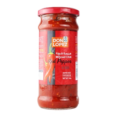 Don Lopez Minced Chili - 370 gram