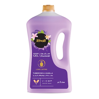 Rivoli Shower Gel - Tuberose and Vanilla - 3 Liter