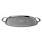 Abo Hamda Stainless Steel Tray with Handle - 51 Cm