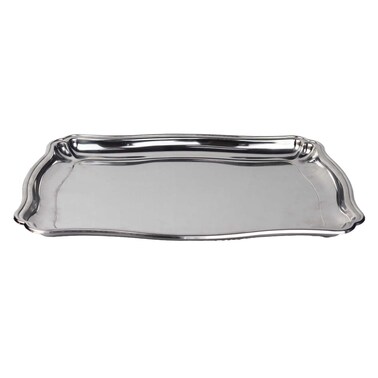 Abo Hamda Stainless Steel Tray - 45 Cm