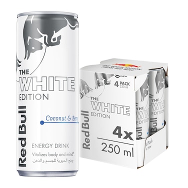 Red Bull Energy Drink - Coconut and Berry - 250ml - 4 Pack