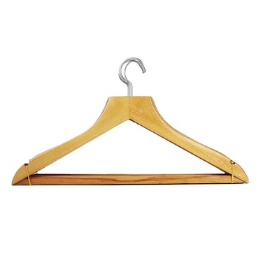 طقم شماعات ملابس خشب - 3 قطع