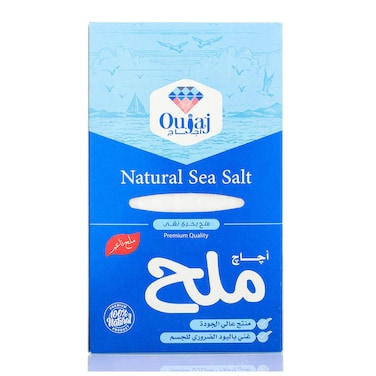 Oujaj Natural Sea Salt - 1000 gram