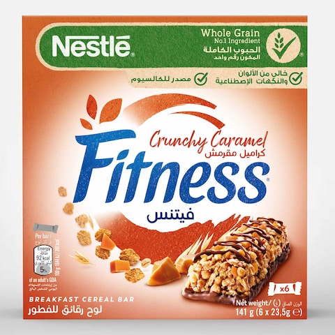 Fitness Crunchy Caramel Bar - 23.5 gram - 6 Piece