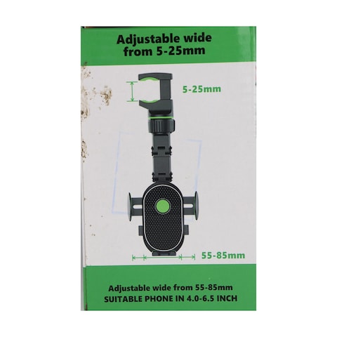 Mirror Phone Holder Universal 360 Degree Rotating