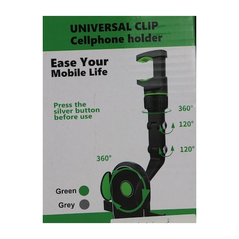 Mirror Phone Holder Universal 360 Degree Rotating