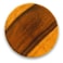 KG Art Wooden Coaster - 10 cm