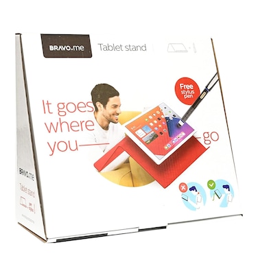 برافو حامل تابلت + قلم جاف ستايلس