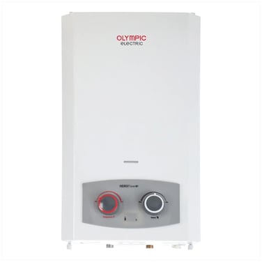 Olympic Cylinder Gas Water Heater - 10 Liter - White - OYG10113WL
