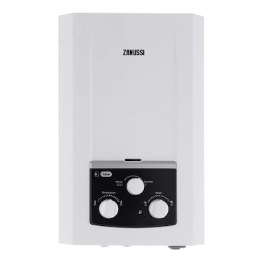 سخان مياه زانوسي غاز - 6 لتر - أبيض - ZYG06113WL