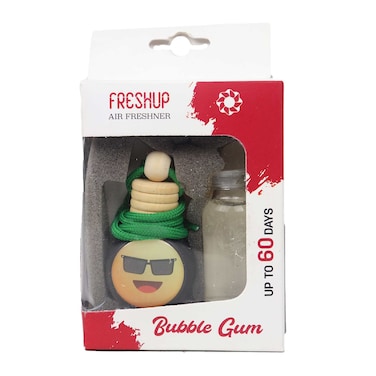 فريش أب معطر جو للسيارة برائحة اللبان - 10 مل + زجاجة إعادة التعبئة - 10 مل