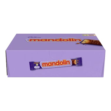 Mandolin Biscuit Covered with Caramel and Chocolate - 17gm - 12 Packs