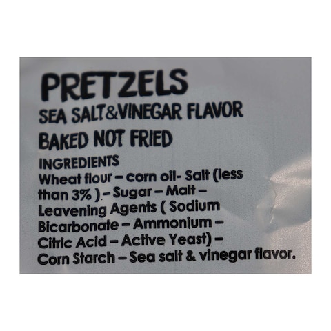 Abu Auf Pretzels - Vinegar and Salt - 55gm