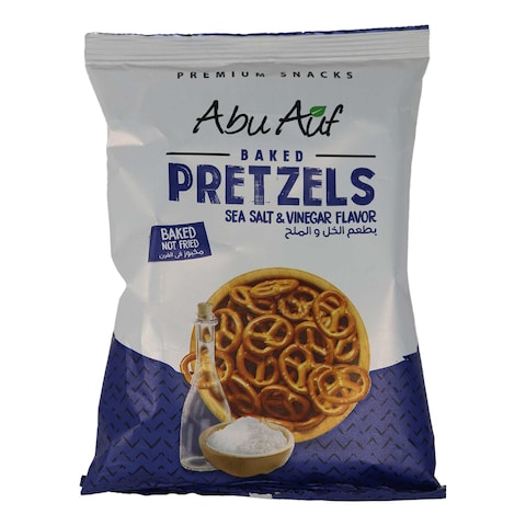 Abu Auf Pretzels - Vinegar and Salt - 55gm
