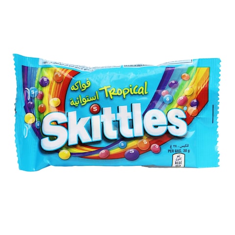Skittles Tropical Candy - 38 gram