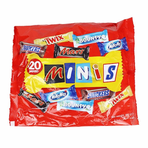 Mars Best Of Minis Mixed Chocolate - 400 gm