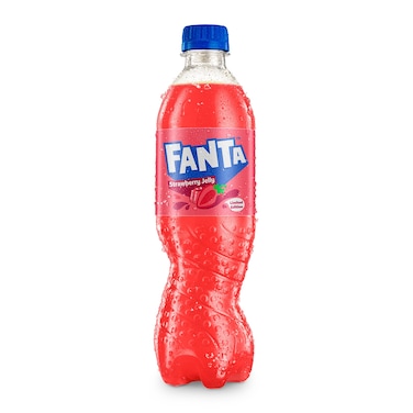 Fanta Strawberry Jelly Soft Drink PET Bottle - 300ml