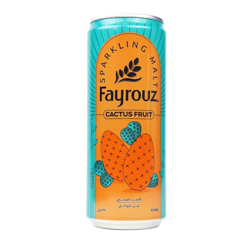 Fayrouz Cactus Fruit Malt Drink - 330ml