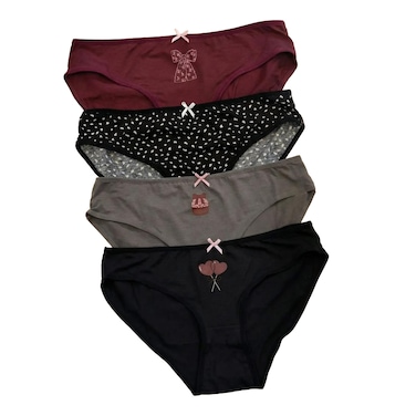 WOMEN PANTY PACK BIKINI 4*1 2XL