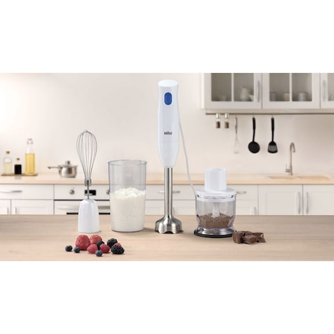 Braun MultiQuick 1 Hand Blender - 350 ml - 450 Watt - White - MQ10.202MWH