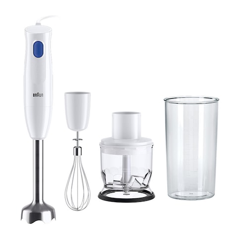 Braun MultiQuick 1 Hand Blender - 350 ml - 450 Watt - White - MQ10.202MWH