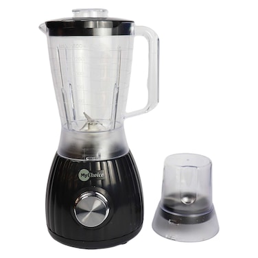 خلاط ماي تشويس 600 واط 1500 مل مع مطحنة - أسود - GCPB-23013