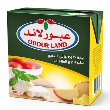 Obour Land Soft Cheese with Flamank Flavour - 500 gram