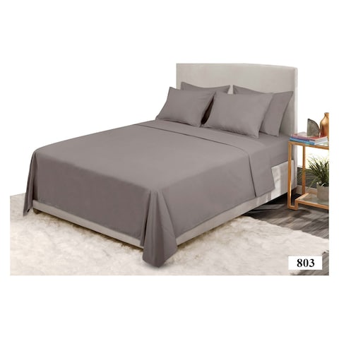 4 Bed-Bed Sheet Flat 180 x 245 cm - Caffe