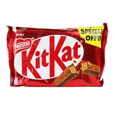 Kitkat Nestle 4 Finger Chocolate Wafer Bar - 36.5 gram - 4 Pieces