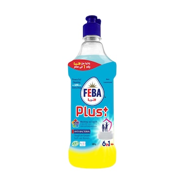 Feba Oxygen Power All Purpose Dishwashing Liquid - 600 gm
