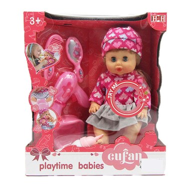 Cufan Baby Doll with Hair Styling tools