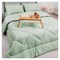 La Collection Striped Comforter - 180*240cm - Mint