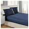 La Collection Striped Comforter - 220*240cm - Navy