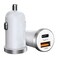 Iconz Car Charger 45 Watt 2 USB Ports - Silver - XCPD5Z