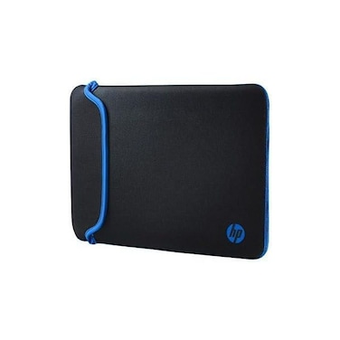 HP Reversible Neoprene Sleeve 14 Inch &ndash; Black &amp; Blue &ndash; Zipper-less Slim Protective Laptop Cover