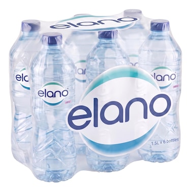 Elano Water Bottle - 1.5 liter - 6 Pieces
