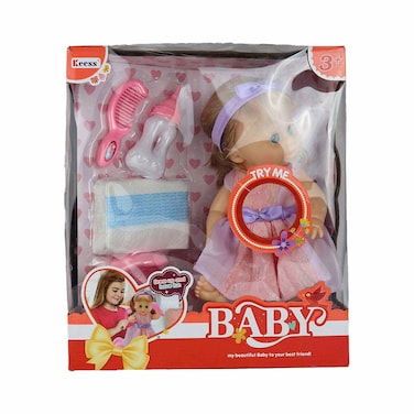 لعبة عروسة بيبي كيس مع الأدوات - 188H