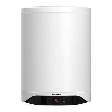Tornado Digital Electric Water Heater - 50 Liter - White - TEEE-50DW